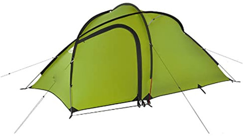 Familien-Campingzelt für 3 Personen, 4 Jahreszeiten, wasserdicht, doppellagig, mit einem Raum und einer Halle