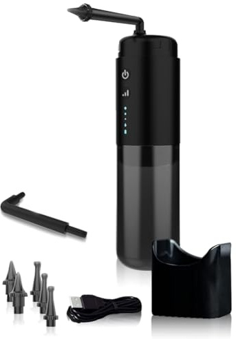 Wzxksoac Lavaorecchie Elettrico, Lavaorecchie Portatile, Dispositivo per La Cura Delle Orecchie, Dispositivo Elettrico per La Pulizia Delle Orecchie, Lavaorecchie, Pulitore per Orecchie