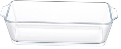 OUNONA Cazuelas Para Horno Molde De Pan De Vidrio De Sartenes Para Hornear Cocinar y Servir