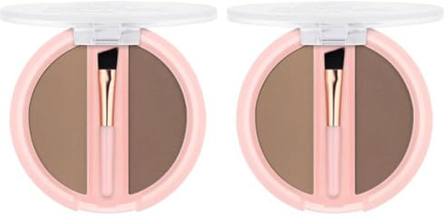 Essence - Poudre Sourcils Brow Powder Duo Set - 01 Light (Lot de 2)