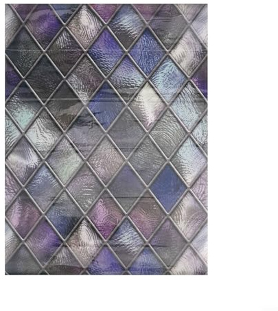 Film électrostatique en verre dépoli pour fenêtre et porte, en PVC, facile à couper et à appliquer, 45 x 58 cm