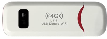 Huudngeje Portable 4G LTE Wireless WiFi Router 150Mbps USB Modem SIM Card Pocket Hotspot Dongle Mobile Broadband for Home Office