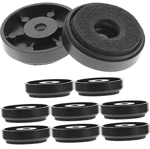 SHINEOFI 10pcs Speaker Isolation Feet Vibration Absorbers for Hifi Sound for Speakers Amplifiers Turntables Reduces Noise Enhances Bass Performance