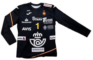 Joma Camiseta España Balonmano Portero Negra 2025