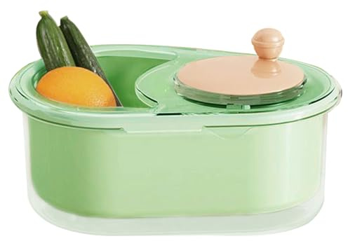 Bowl Para Lavar Verduras | Limpiador Y Fregador De Ensalada | Y Secadora De Frutas Y Verduras - Para Hogar Residencia Estudiantil Restaurante Apartamento Negocios Alquiler Camping Picnic Autocaravana