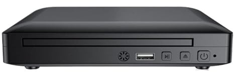 Mini-DVD-Player, Video-Player, USB-Schnittstelle, Tragbarer Heimkino-DVD-Film-Disk-Player, HDMI Klare Bildqualität Stabiler Ton