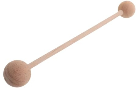 PLAFOPE Herramienta de Modelado para Cerámica con Doble Punta de Bola de Madera Palillo para Moldear Arcilla y Texturizar para Artistas y Modelado DIY