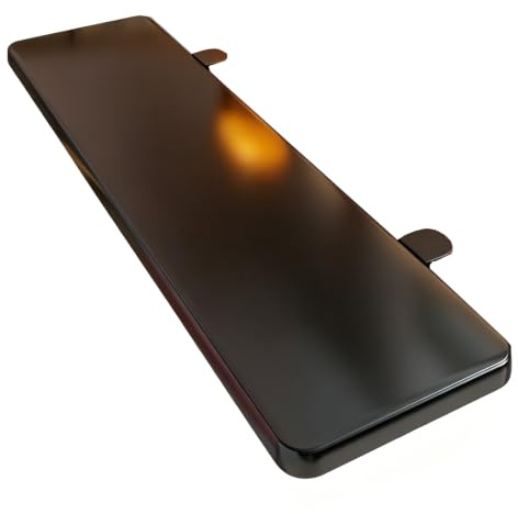 Ergonomische Schreibtischverlängerung, Schreibtischverlängerungsbrett Mit Armlehne, 90° Klappbare Tischverlängerung Aus Holz Für Den Arbeitsplatz Zu Hause Und Im Büro (60x20cm,Black)
