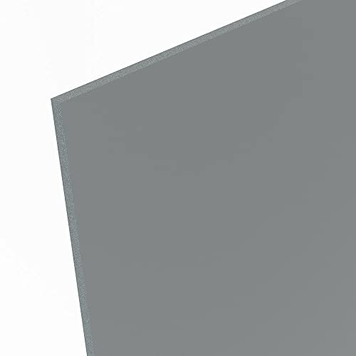 3 mm FOREX® Platte grau matt PVC Hartschaum 70x50 cm, leicht, formstabil, witterungsfest