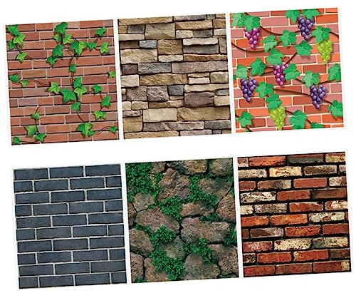 Veemoon Etiqueta De La Pared De Piedra Etiqueta De La Pared Etiqueta Pegatina De Pared Pasta De Papel De Pared Pegatinas De Pared De Ladrillo Retirable 3d Rollo De Papel Tapiz