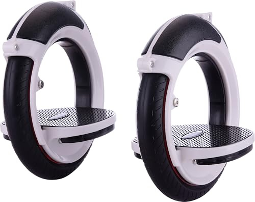 Boardless Skateboard Selbstfahrende Balance-Skates für Erwachsene & Teens - Leichtes Doppelrad-Design mit Rutschfesten Pedalen für Park/Straße Hoverboard Skates (Schwarze)