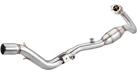 DIQXLGS Pour CRF250L CRF300L Pour RALLY 2021-2022 Silencieux D'échappement Avant Intermédiaire Pour Moto Tout-terrain Pièces De Modification(TYPE B)