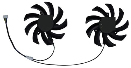 FDMOZRE Ventilador para Tarjetas gráficas GPU VGA, FDC10H12S9-C FD7010H12S para Maxsun GTX1060 GTX1070Ti para Palit GTX 1060 1070 1080 Dual(FD7010H12S)