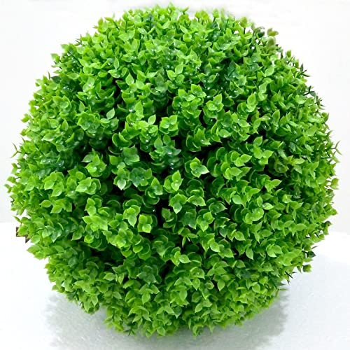 V3VOGUE Buchsbaum Kunstpflanze Pflanze Topiary Ball Buchsbaum, Buchsbaum Künstlich Künstliche Premium Buchsbaumkugel Dekorative Bälle Für Dekoration Haus Garten Geschäft (Size : 35cm(13.7in))