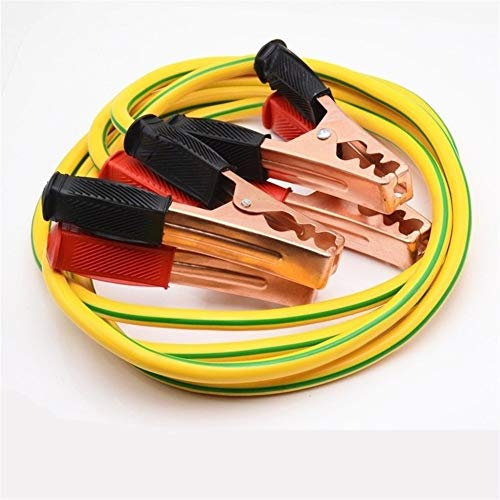 Heavy Duty 3000AMP 2M Batterie de Voiture Câbles de Démarrage Câbles de Démarrage Câble de Démarrage pour Essence Diesel Voiture Van Camion (Comprend un Sac de Transport Zippé avec Poignée) (2M)