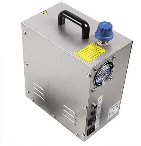 WOLWES MáQuina Limpiadora De Joyas 2l 1300w, MáQuina Limpiadora De Vapor Profesional para Joyas De 135 ℃, Equipo De Limpieza De Joyas De Acero Inoxidable para Plata Y Oro,Silver