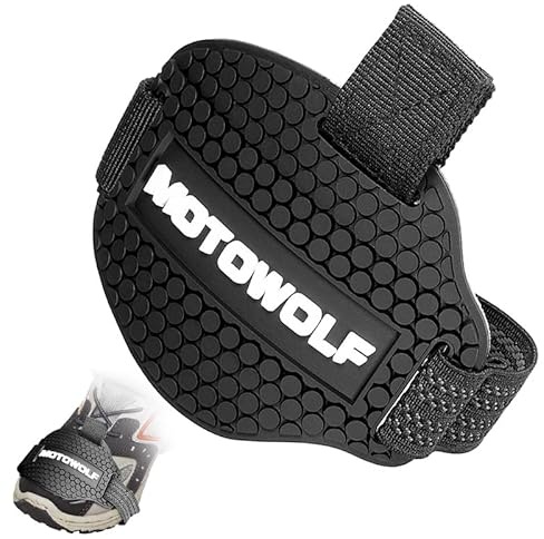 KHDULQ Motorrad Zubehör Motorrad Schuhe,Motorrad Schuhschutz Stiefel Gangschaltung Schuhschutz Schalthebel Schuhabdeckung Universal Motorrad Rutschfest & Anti-Fall 1 Stücke Gadget Stiefelzubehör
