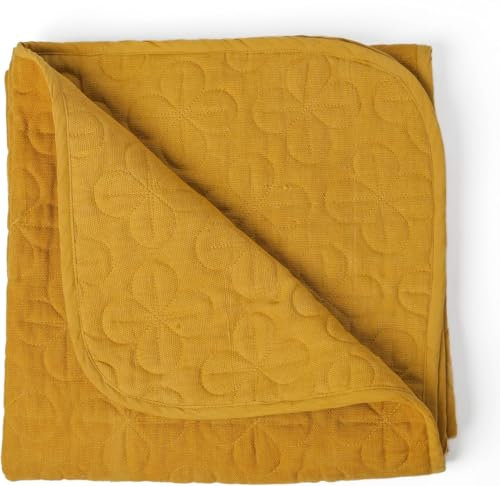 RPixc Yogamatte aus Bio-Baumwolle, rutschfest, faltbar, Fitnesszubehör, Meditationsmatte, 183 x 66 cm, geeignet für den Innen- und Außenbereich