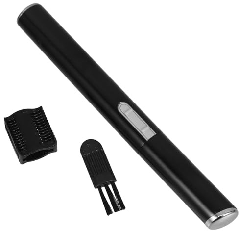 NIYANGLE Rasoio Elettrico Per Sopracciglia Portatile Tagliacapelli Per Sopracciglia Da Donna Rifinitore Leggero Per Peli Superflui Del Viso e Collo Pettine Per Uniforme