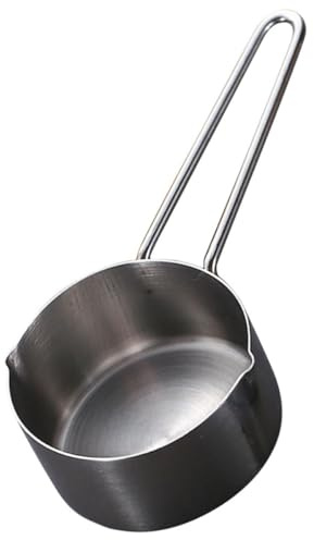 NUOBESTY Cuillère à Mesurer Inox 1/2 Tasse à Mesurer pour Pâtisserie en Acier Inoxydable Cuillère Doseuse Résistante la Cuisine Maison