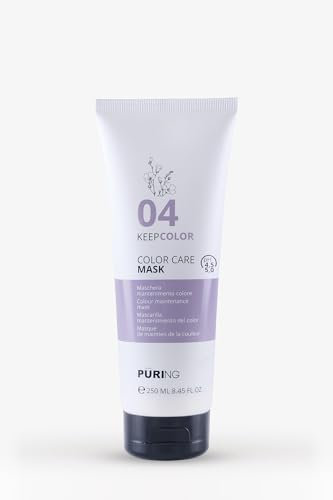 Puring 04 Keepcolor Color Care Mask 250ml | Maschera mantenimento colore ideale per capelli colorati o con mèches