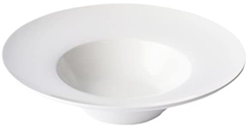 SHERCHPRY Cuencos de sopa, cuencos de pasta, platos de ensalada, platos de porcelana profundos, platos de pasta de borde ancho, cuencos de ensalada, platos de sopa profundos