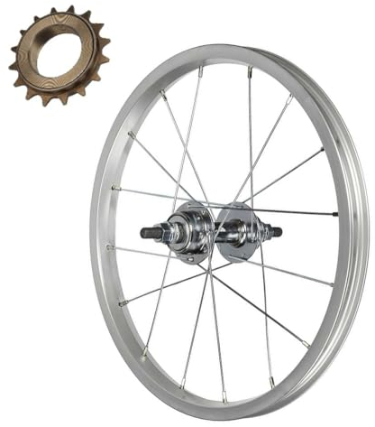 Hinterrad/Felge 16 x 1,75 + Ritzel Freilauf 16 Zähne 1 V Fahrrad Graziella MTB City Bike