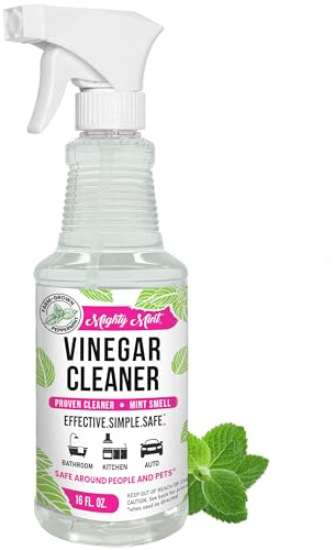 Mighty Mint Vinegar Cleaner, All-Purpose Spray, Spearmint Scent, 16oz