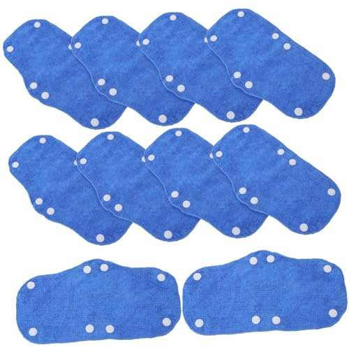AOKWAWALIY 10 x Schutzhelm, Schweißband, wiederverwendbare Hardhat-Schweißbänder, Schutzhut, Schweißband, waschbar, schweißabsorbierend, Polyester, Handkleber, 10 Stück