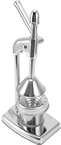 Spremiagrumi Manuale, Grado Minimalista Compatto, Manico Ergonomico in Gomma, Spremifrutta, Spremiagrumi, Manuale, in Acciaio Inossidabile 304, per Alimenti