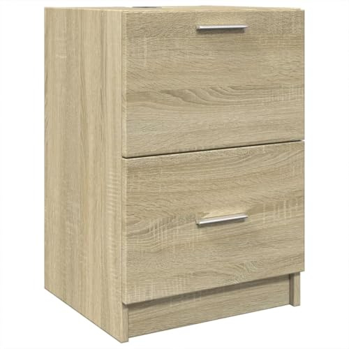 vidaXL Armoire d'évier chêne Sonoma 40x37x59 cm Bois d'ingénierie