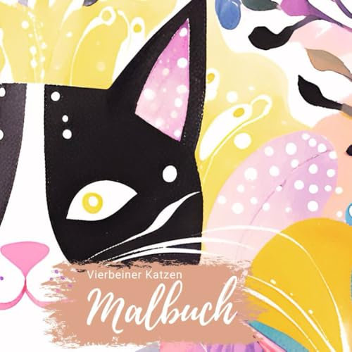 Katzen Malbuch Malvorlagen Taschenbuch Katze Geschenk Kinder Kreatives Malen- kratives Malen: Katzenvorlagen in Taschenbuchformat verschiedene Arten von Katzen zum Ausmalen für Kinder und Erwachsene