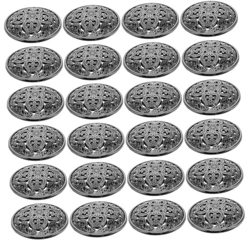 SHINEOFI 30stücke Metallknopf Für Mantel Hohlknöpfe Für Jacke Nähverschluss Knopf Für Kleidung Diy-knöpfe Bastelwerkzeuge