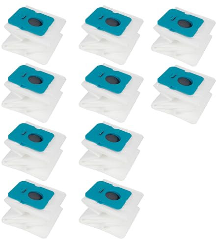 WuYan 10 Pack Dust Bags Kit Compatible with Samsung Bespoke VCA-ADB95 Jet Clean Vacuum Cleaner Bags, for Samsung VS20A95923W Accessories Parts
