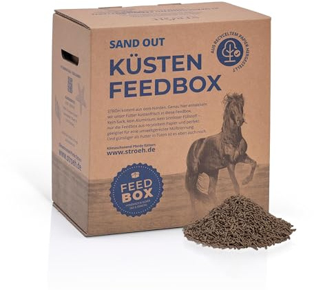 STRÖH SandOut Pellets für Pferde (5 kg) • Flohsamenschalen Pferd • Unterstützt die natürliche Darmreinigung • Bei Koliken, Kotwasser & Verdauungsprobleme • Flohsamen Pferdefutter