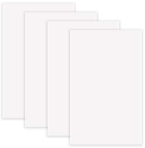 LUTER 4 Sheets Double-Sided Magic Glue Patch Press-on Badges Adhesive Sheets, Cut to Fit Freestyle, Patch Adhesive on Fabric, Pants, Backpack, Clothes, Curtains