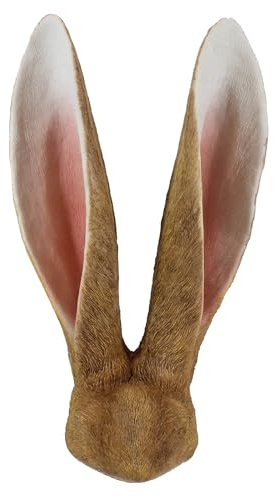 colourliving Hasenfigur Theo | Osterhasen Figuren Hasenbüsten Hasenohren | Deko Hasen für den Garten oder das Haus | Verschiedene Motive (Löffel)