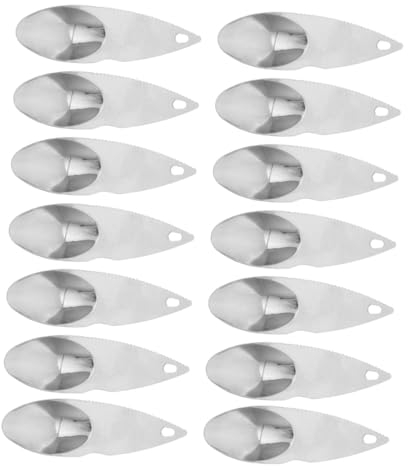 Cabilock 14piezas Cucharas Cortadoras De Kiwi Palas Para Kiwi Rebanadores De Fruta Resistentes