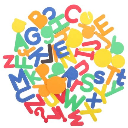 CAXUSD 2sätze Alphabet Magnet Bunte Magnetbuchstaben Für Kühlschrank Für Lernen Stabil Und Langlebig Für Kreative Dekoration Und Pädagogische Anwendungen