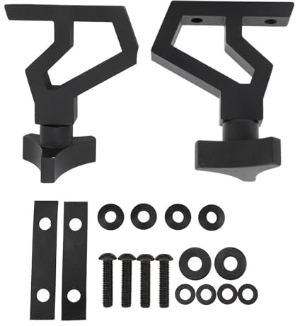 High-Lift-Wagenheber-Montagehalterung, Hochleistungs-Wagenheber-Montagehalterungssatz für die hintere Offroad-Heckklappe, kompatibel mit JK 2007–2018