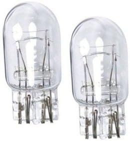 MSA 2 x W21/5w White 6000k 12v DRL Daytime Running Lights W21w 7443 Upgrade Super Bright T20 Car Van Wedge 580 W21/5w Headlight