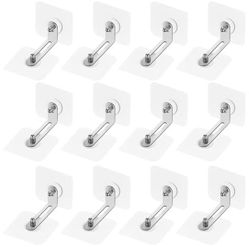 12 Paare Kippsicherung Möbel Kippschutz Schrank Möbel Kippsicherung Ohne Bohren Kippsicherung Kippschutz für Schrank Regal Kommode Belastbarkeit Kippsicherung Möbel für Kleinkinde Haustiere