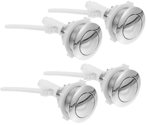 Uonlytech 4stücke Toilettenspülkasten-druckknopf Spülknopf Mit Einzeldruck Wassertank-druckknopf Toilettenspülknopf Toilettenreparatur-druckknopf Spülkastenknopf Toilettenersatzteil Toilette