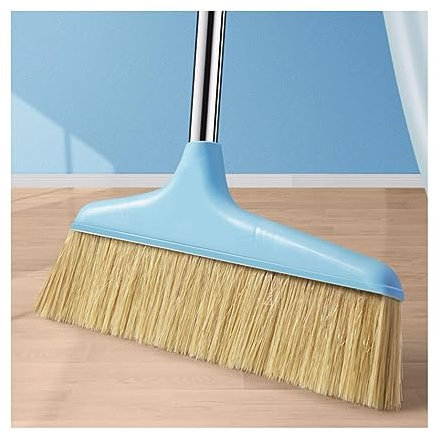 SMDLG Convenient Standing broom and dustpan set Cleaning Supplies Self-Cleaning with Dustpan Teeth for home Practical