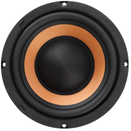 DriSentri Altoparlante Woofer per altoparlanti bassi da 6,5 pollici per auto audio/home theater, ampia risposta in frequenza altoparlante stereo audio per auto