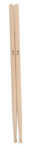 ERINGOGO Holzdrumsticks Ahorn für Schlagzeugstöcke Percussion-schlagzeugstöcke mit Glatter Oberfläche und Angenehmer Handhabung Langlebig und Praktisch für Übung und Einsatz