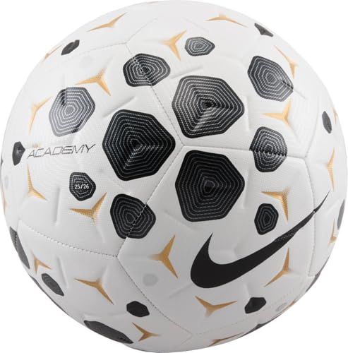 Nike Academy fotboll, vit/svart/svart, HV4386-100, 4