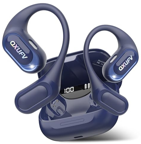 KI Übersetzer Kopfhörer 4-in-1, Echtzeit Sprachübersetzer kopfhörer, 164 Sprachen & 7 Modi, Übersetzer Ohrhörer Bluetooth 5.4 mit APP, 50H Übersetzungs Ohrhörer für Geschäft, Lernen, Reisen (Blau)