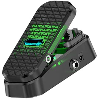 Gitarren-Effektpedal, klassische Klangoptionen, Verzerrung, Verzögerung, Reverbs, Gehäuse, einfache Steuerung für Verstärker-Effektpedal, mehrere Effekte, Konstruktion