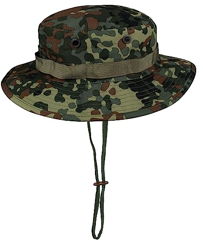 US GI Outdoor Boonie Hat aus Nylon Krempenhut L Flecktarn